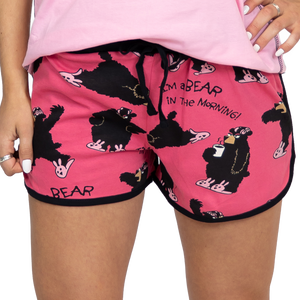 Bear In The Morning | Women's Shorts