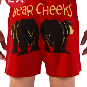 LazyOne - Men's Funny Boxer Bear Cheeks