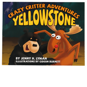 Crazy Critter Adventure- Yellowstone Book