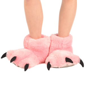 Pink Bear Paw Slipper