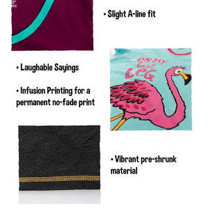 Na-MOOSE-te Vneck Nightshirt