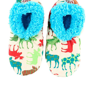 Pattern Moose Fuzzy Feet