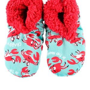 Crabby in the Morning Fuzzy Feet
