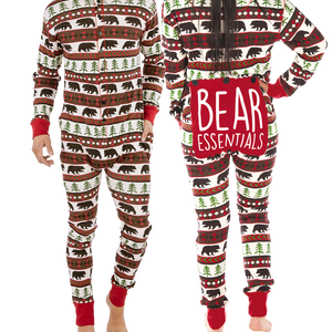 Adult Onesie Bear Essentials by LazyOne
