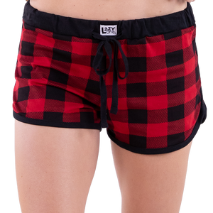 Red Plaid | Women's Shorts
