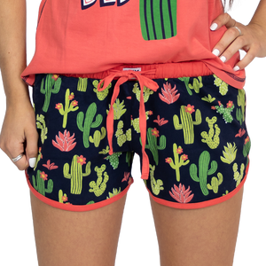Stuck in Bed Women's Cactus Shorts