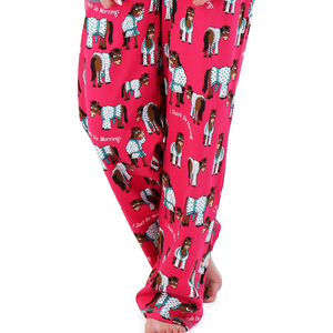 Don't Do Mornings Horse Womens Pant