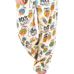 Hoo's Awake Womens Pant