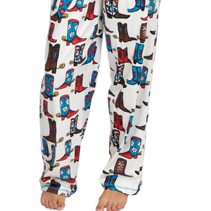 If The Boot Fits Womens PJ Pants
