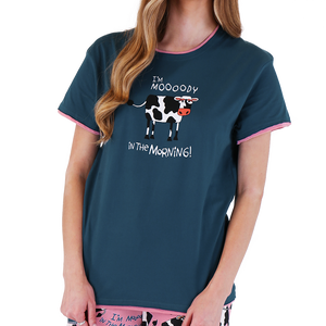 Moody In The Morning Womens Tee