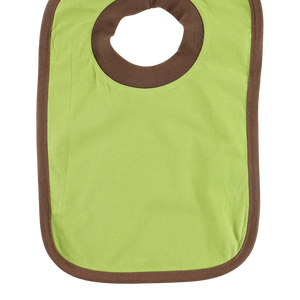Open Wide Green Moose Bib