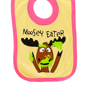 Moosey Eater Girl Bib