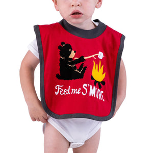 Bear Feed Me Smore Bib