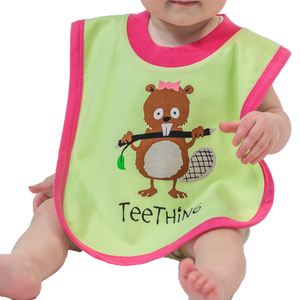 Teething Girl Bib