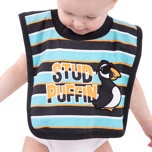 Stud Puffin | Infant Bib