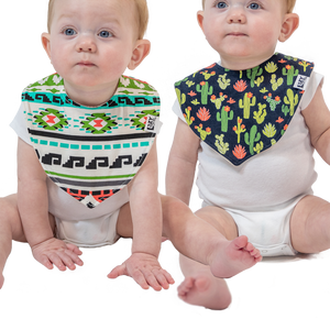 Cactus | 2 Pack - Infant Bandana Bib