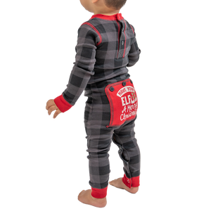 Elf Christmas Infant Onesie Flapjack by LazyOne