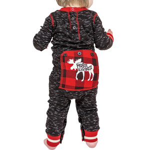 Moose Caboose Infant Onesie Flapjack by LazyOne