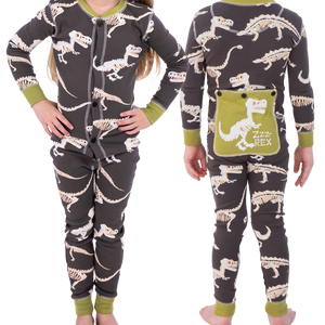 Tail Bone - Dinosaur | Kid Onesie Flapjack by LazyOne