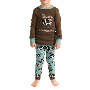 Blue Mooody Kid PJ Set