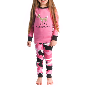 Good Night Deer Kid PJ Set