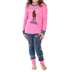 Moose Kiss Kid PJ Set