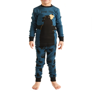Bear Hug Blue PJ Set