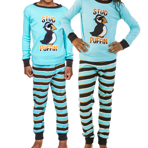 Stud Puffin | Kid PJ Set
