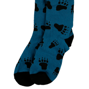 Bear Hug Blue Kid Sock