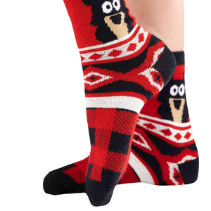 Cabin Bear Kid Sock