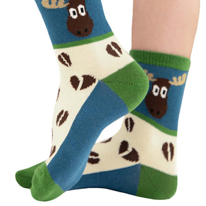 Moose Tracks Kid Sock