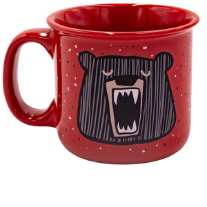 Don't Wake The Bear Camp Style Mug by LazyOne