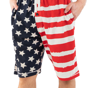 Stars & Stripes | Men's Pajama Shorts