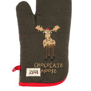 Chocolate Moose Oven Mitt