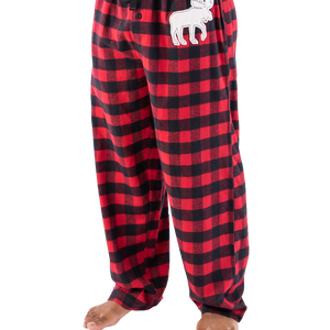 Moose Plaid Unisex Pant