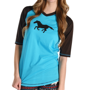 Horse Fair Isle Tall Tee