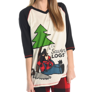 Sawing Logs Tall Tee