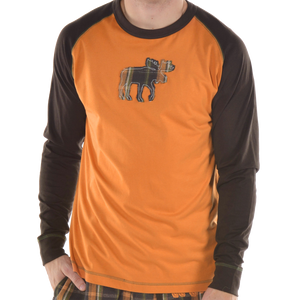 Flannel Moose Tee