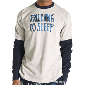 Falling to Sleep Mens Thermal Tee
