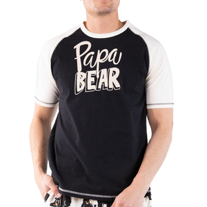 Papa Bear Short Sleeve PJ Tee