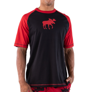 Red Classic Moose Tee