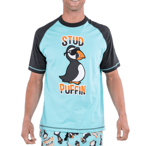 Stud Puffin | Men's PJ Tee