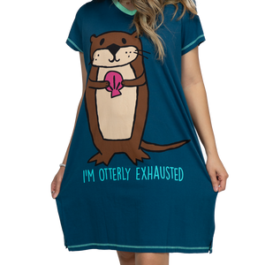 Otterly Exhausted Veck Nightshirt