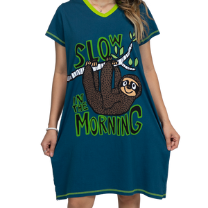 Slow Morning Vneck Nightshirt