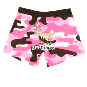Deeriare Camo Pink - Deer | Women's Boxers