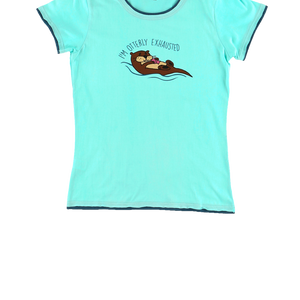 Otterly Exhausted Womens Tee