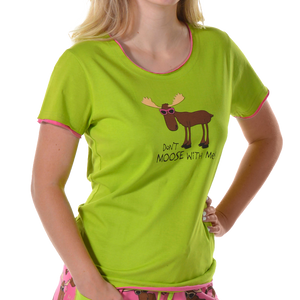Don't Moose With Me Womens Tee