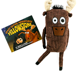 Critter Adventure Yellowstone Book | Moose Critter Pet