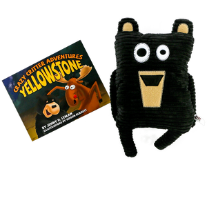 Critter Adventure Yellowstone Book | Bear Critter Pet